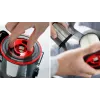 Bosch BCS711PET odkurzacz bezprzewodowy/szczotka elektryczna Akumulatorowy Na sucho Bezworkowy 0,3 l Czarny, Czerwony 3 Ah