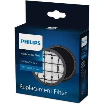 Filtr do odkurzacza Philips XV1681 do odkurzaczy ręcznych, czarno-biały, 1 szt.