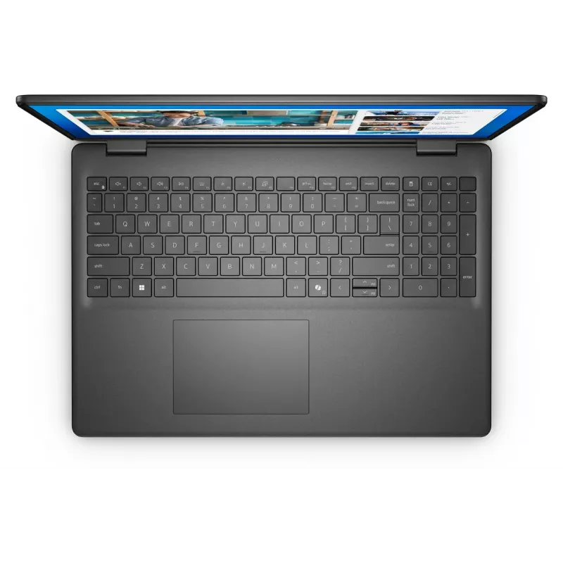 DELL DC16250 Intel Core 5 120U Laptop 40,6 cm (16 cali) Full HD+ 16 GB DDR5-SDRAM 512 GB SSD Wi-Fi 6 (802.11ax) Windows 11 Home Czarny