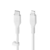 Kabel USB-C do USB-C/Lightning Belkin CAA009BT2MWH, 2 m, biały