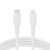 Kabel USB-C do USB-C/Lightning Belkin CAA009BT2MWH, 2 m, biały