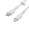 Kabel USB-C do USB-C/Lightning Belkin CAA009BT2MWH, 2 m, biały