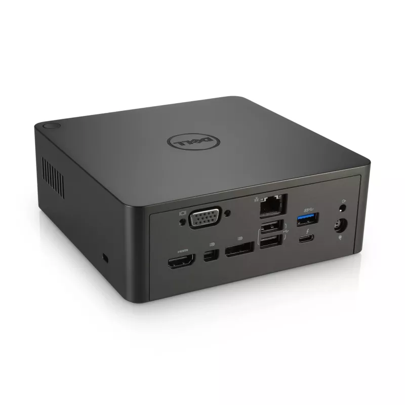 DELL TB16 przewodowa stacja dokująca Thunderbolt 3 czarna zasilacz 180W