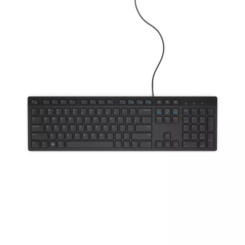 Klawiatura DELL KB216 uniwersalna USB QWERTY UK International czarna
