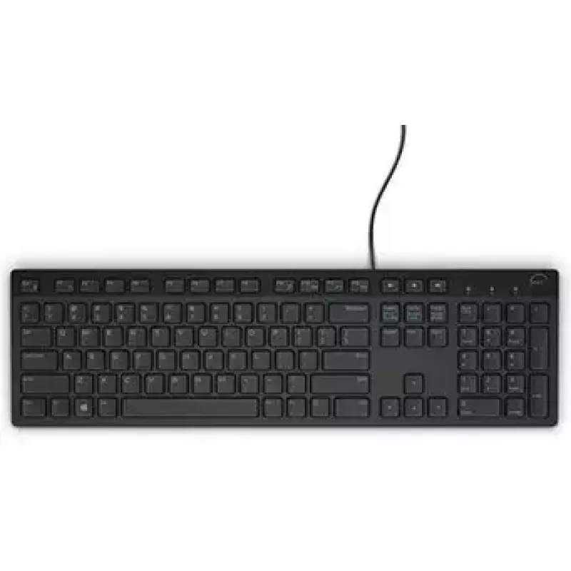 Klawiatura DELL KB216 uniwersalna USB QWERTY US International czarna
