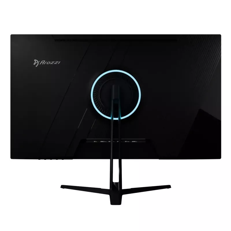 27-calowy monitor komputerowy Arozzi Nova, 2560 x 1440 Quad HD, IPS LED, 1 ms, VESA, wbudowane głośniki — czarny