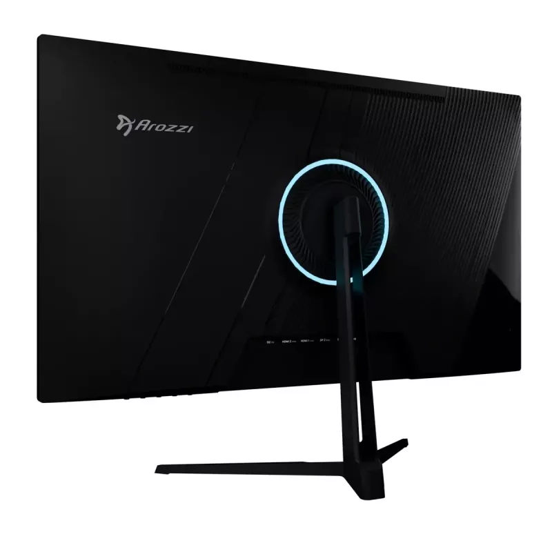 27-calowy monitor komputerowy Arozzi Nova, 2560 x 1440 Quad HD, IPS LED, 1 ms, VESA, wbudowane głośniki — czarny