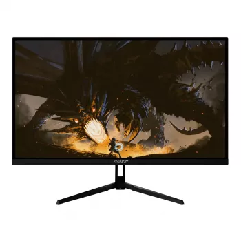 27-calowy monitor komputerowy Arozzi Nova, 2560 x 1440 Quad HD, IPS LED, 1 ms, VESA, wbudowane głośniki — czarny