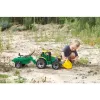 Traktor Lena GIGA TRUCKS ZL-02123 z łyżką i przyczepą
