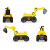 Jeździk koparka Lena GIGA TRUCKS Excavator PRO 4 koła plastik stal