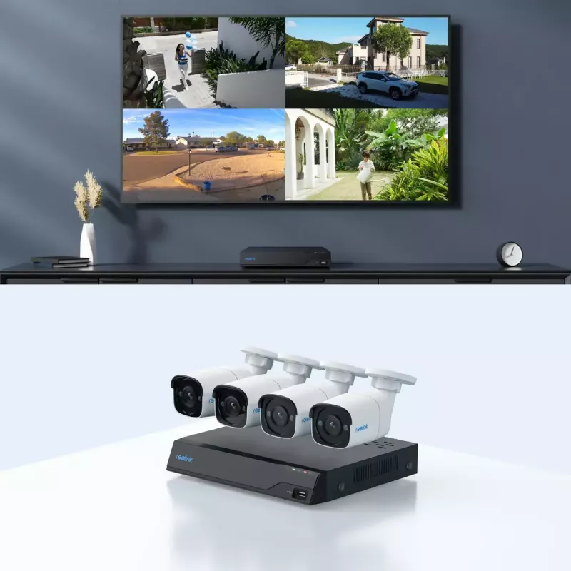 System monitoringu Reolink NVS8-5MB4 5MP przewodowy