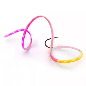 Philips Hue Flux Gradient Smart LED Strip Light, 30W, Bluetooth and Zigbee