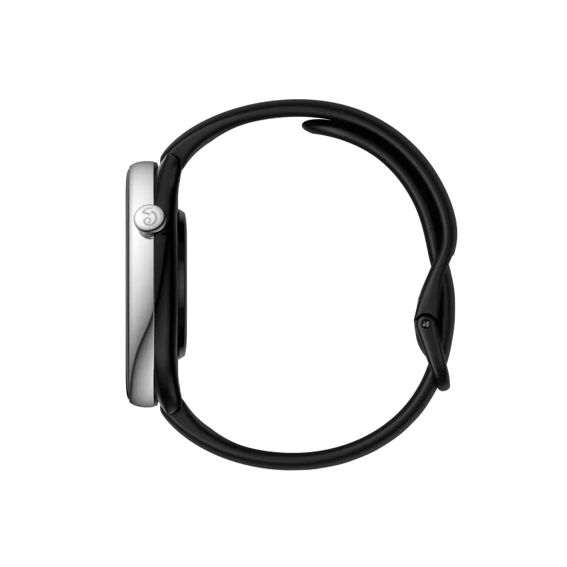 Amazfit GTR Mini 3,25 cm (1,28 cala) AMOLED 42 mm cyfrowy 416 x 416 pikseli ekran dotykowy Czarny, Srebrny GPS (satelitarny)