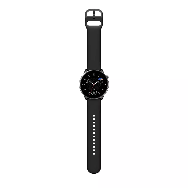 Amazfit GTR Mini 3,25 cm (1,28 cala) AMOLED 42 mm cyfrowy 416 x 416 pikseli ekran dotykowy Czarny, Srebrny GPS (satelitarny)