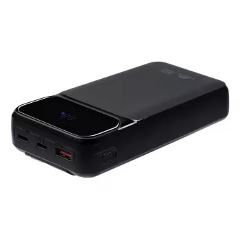 Przenośny powerbank Rivacase VA2221 — 20000 mAh LiPo, PD 3.0 i QC 3.0, 3 porty (1×A, 2×C), moc wyjściowa 22,5 W