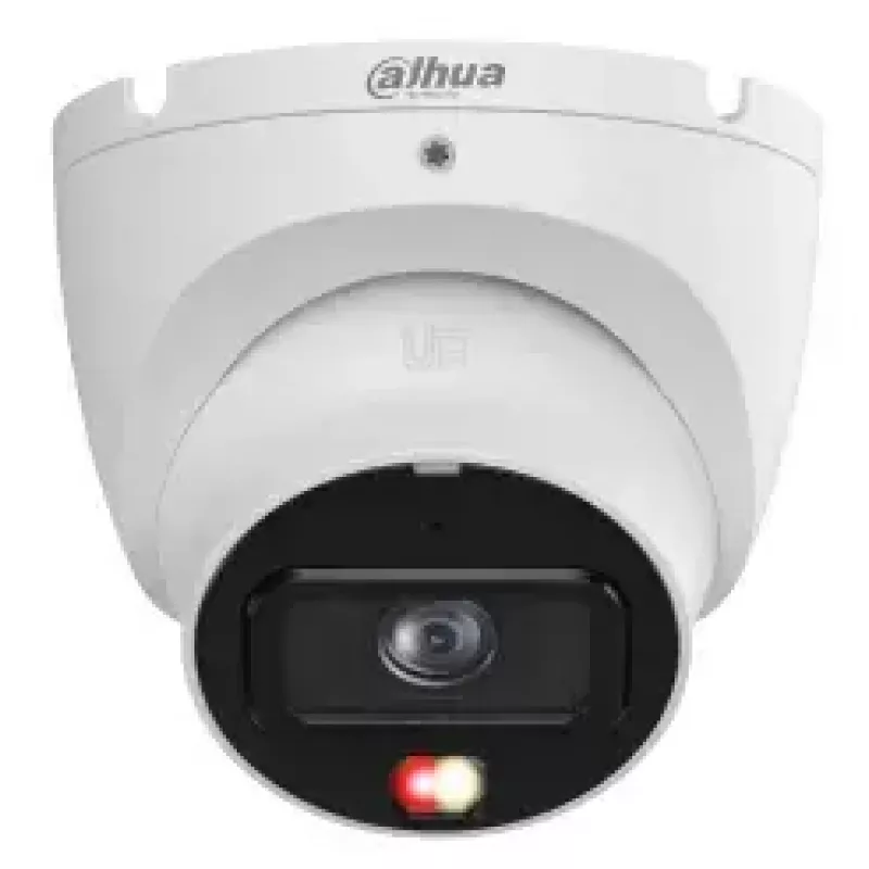 Kamera IP bezpieczeństwa Dahua Technology IPC-HDW1839T-A-IL-0280B-S6 — Turret, 8 MP (3840×2160), montaż sufitowy, przewodowa, PoE, wewnętrzna/zewnętrzna, biała