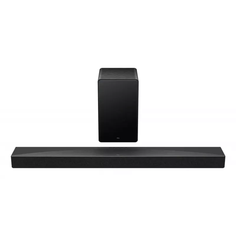 Soundbar TCL Q Q65H 5.1ch kino domowe, 580 W RMS, bezprzewodowy aktywny subwoofer 100 W, Dolby Atmos/DTS-X, czarny