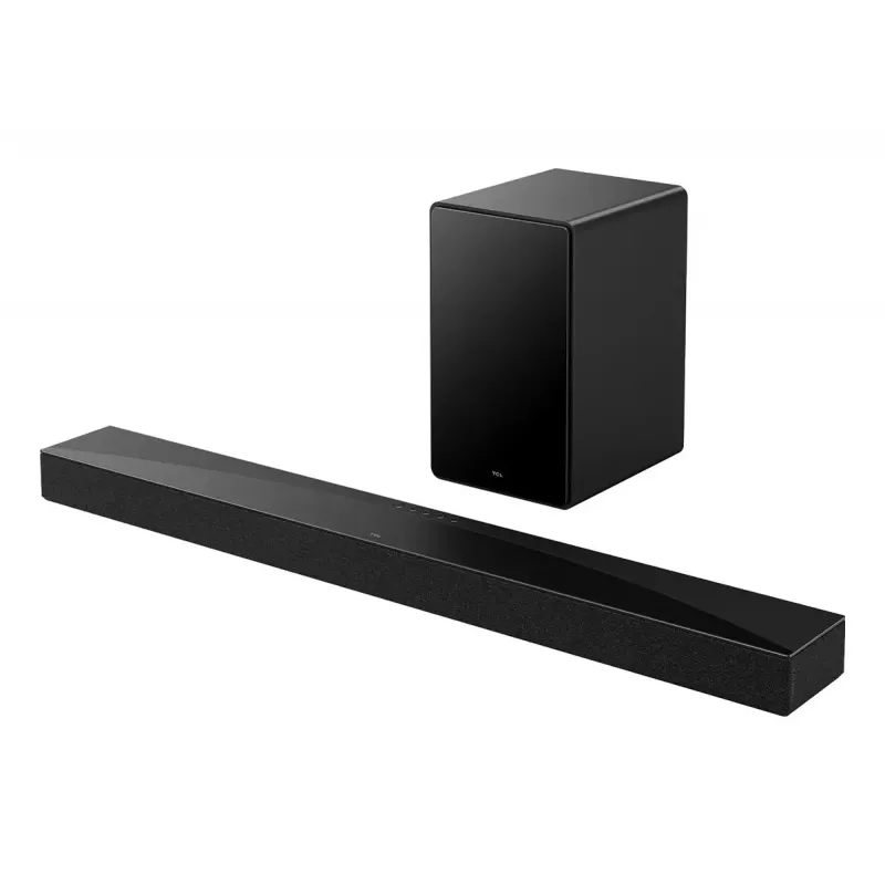 Soundbar TCL Q Q65H 5.1ch kino domowe, 580 W RMS, bezprzewodowy aktywny subwoofer 100 W, Dolby Atmos/DTS-X, czarny