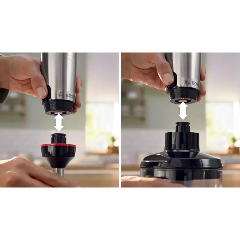 Bosch Serie 6 MSM6M621 blender 0,5 l blender ręczny 1000 W czarny, stal nierdzewna