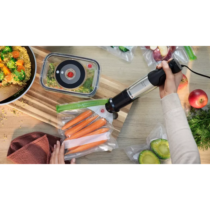 Bosch Serie 6 MSM6M621 blender 0,5 l blender ręczny 1000 W czarny, stal nierdzewna