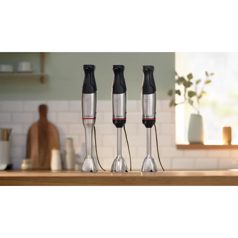 Bosch Serie 6 MSM6M621 blender 0,5 l blender ręczny 1000 W czarny, stal nierdzewna