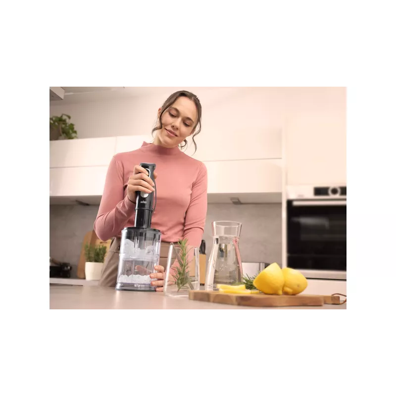 Braun MultiQuick 5 MQ55.254MBK 0,5 L Blender ręczny 1000 W Czarny, stal nierdzewna