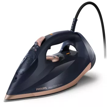 Żelazko parowo-suche Philips DST7510/80 — 3200 W, stopa SteamGlide Elite, zbiornik 0,3 L, przewód 2 m, 1,669 kg, czarne