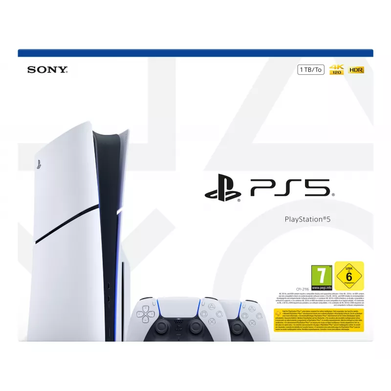 Sony 1000050116 konsola do gier 1 TB Wi-Fi Czarny, Biały