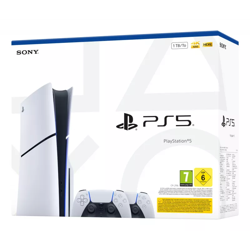 Sony 1000050116 konsola do gier 1 TB Wi-Fi Czarny, Biały