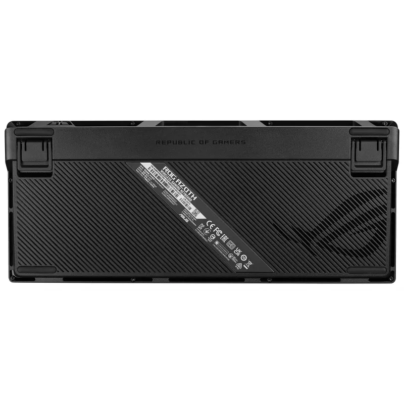 Bezprzewodowa klawiatura mechaniczna ASUS ROG Azoth Czarny — model 90MP0316-BKUA01, podświetlenie RGB