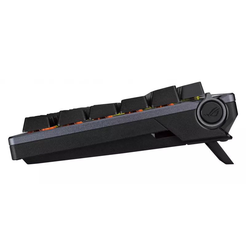 Bezprzewodowa klawiatura mechaniczna ASUS ROG Azoth Czarny — model 90MP0316-BKUA01, podświetlenie RGB