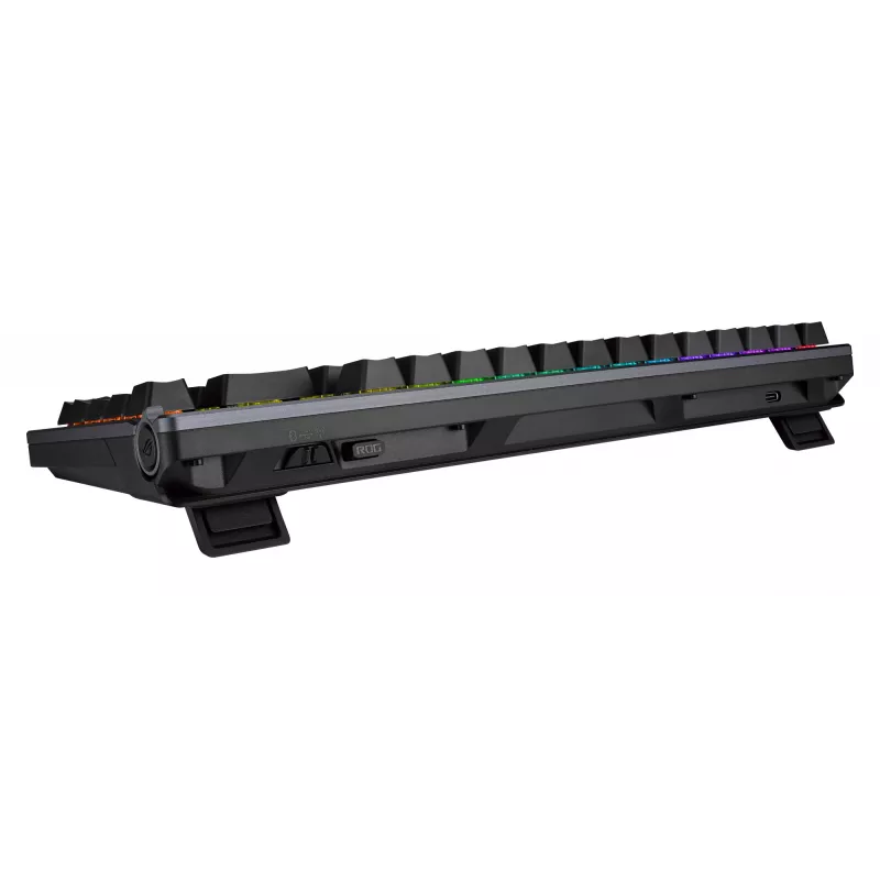 Bezprzewodowa klawiatura mechaniczna ASUS ROG Azoth Czarny — model 90MP0316-BKUA01, podświetlenie RGB