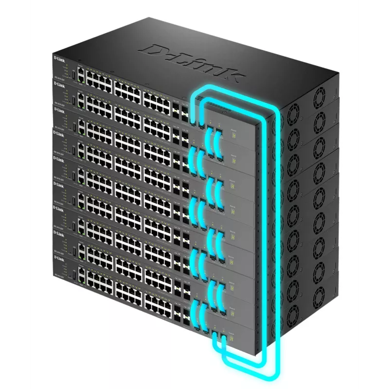D-Link Layer 3 Stackable 10 Gigabit Managed Switches, Managed, L3 DXS-3410-32XY