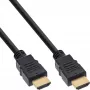 Kabel InLine HDMI, HDMI High Speed z Ethernetem, wtyk / wtyk, czarny, 1m