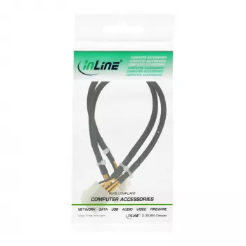 InLine Power Extension Internal 2x4pin męski / 8 Pin żeński Płyta główna 0,30m