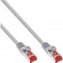 InLine Patch kabel S/FTP PiMF Cat.6 250MHz miedź bezhalogenowy szary 20m