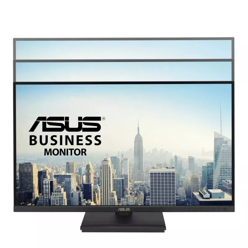 Monitor ASUS BE27AQG 27 cali (68.6 cm) IPS Quad HD 2560x1440, 5 ms, koncentrator USB 3.2, wbudowane głośniki, VESA, regulacja wysokości — Czarny