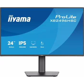 iiyama ProLite XB2496HSC-B1 monitor komputerowy 60,5 cm (23,8 cala) 1920 x 1080 pikseli Full HD LED Czarny