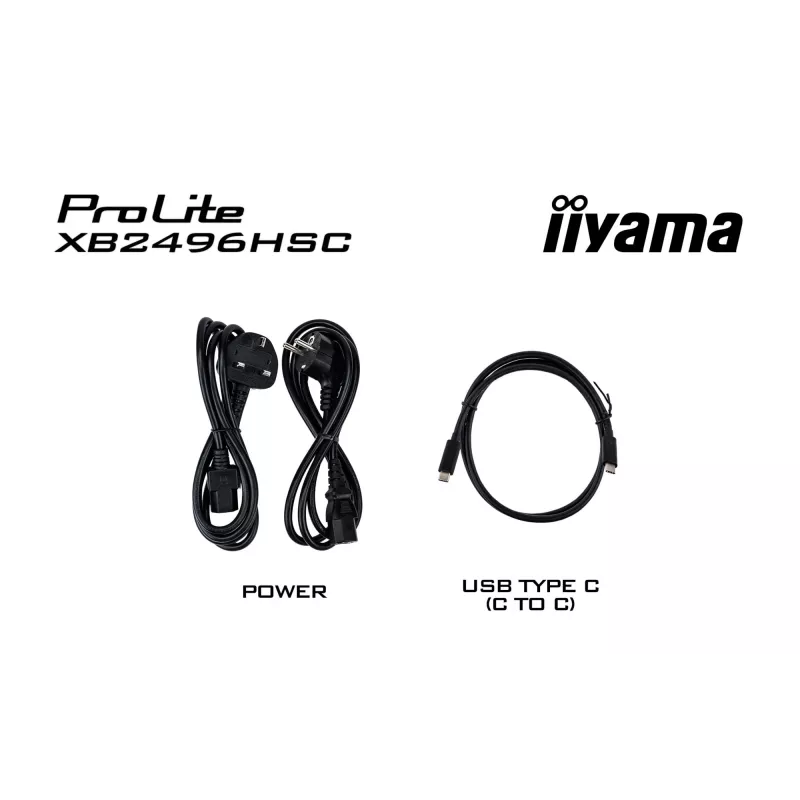 iiyama ProLite XB2496HSC-B1 monitor komputerowy 60,5 cm (23,8 cala) 1920 x 1080 pikseli Full HD LED Czarny