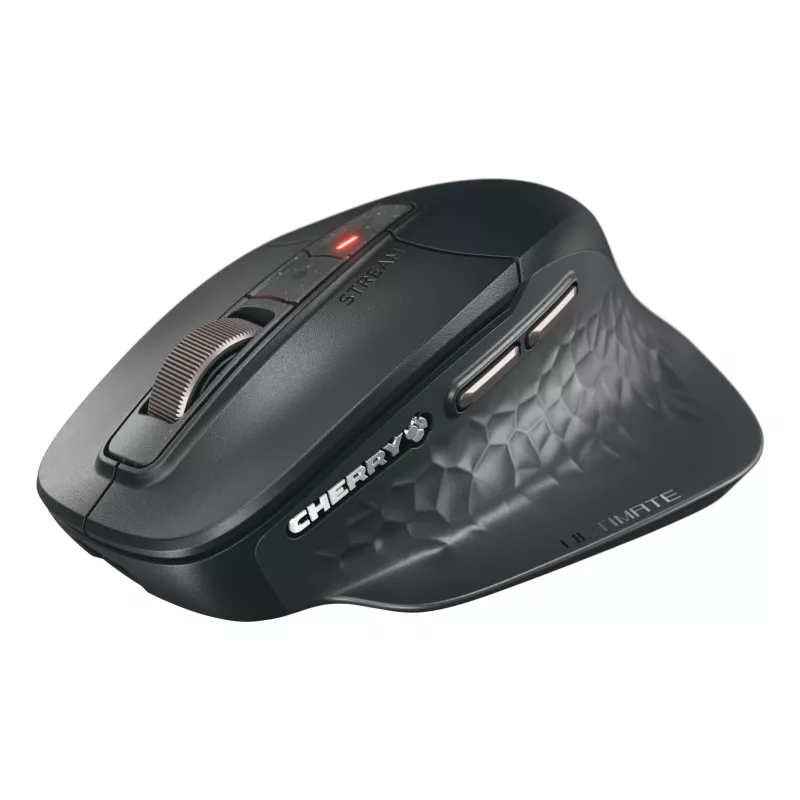 CHERRY Stream desktop ultimate klawiatura Mysz w zestawie Dom/Biuro USB + RF Wireless + Bluetooth QWERTZ niemiecki Czarny
