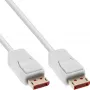 Kabel DisplayPort InLine 17201W, DisplayPort–DisplayPort, 1 m, biały