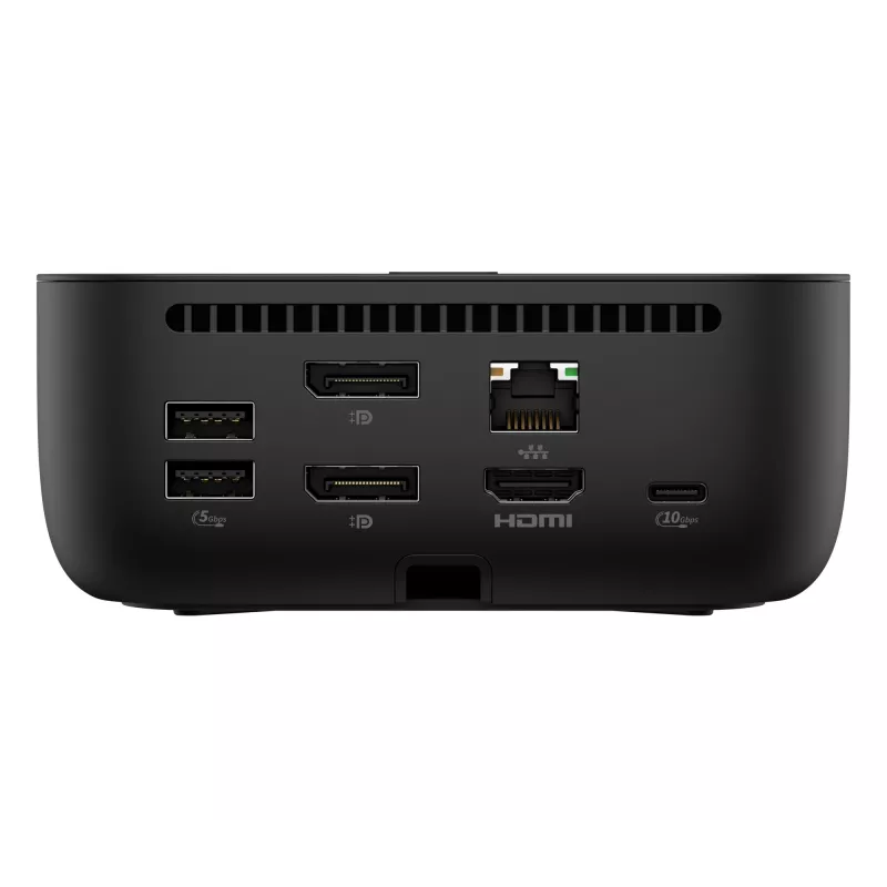 Stacja dokująca HP USB-C 100W G6 Dock SmartBuy — USB-C 100W, Jet Czarny, 121×121×51 mm