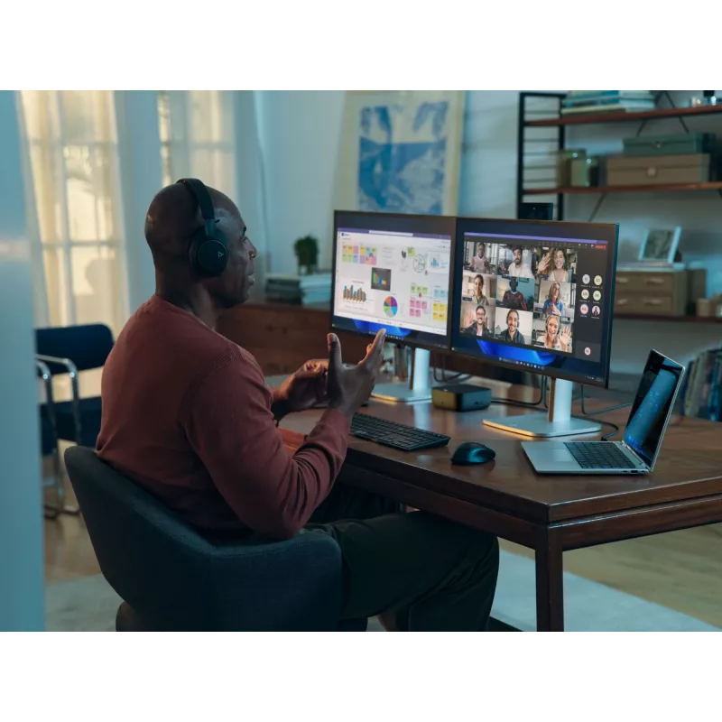 Stacja dokująca HP USB-C 100W G6 Dock SmartBuy — USB-C 100W, Jet Czarny, 121×121×51 mm