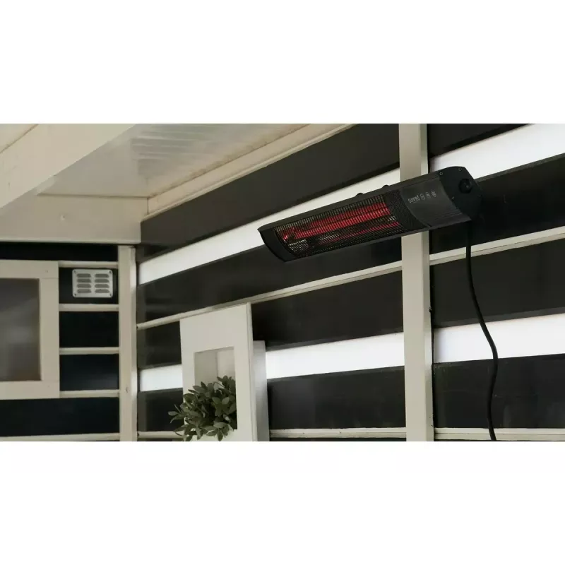 Promiennik podczerwieni SUNRED RD-DARK-20, 2000 W, do montażu na ścianie, IP55, czarny