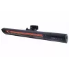 Promiennik podczerwieni SUNRED RD-DARK-20, 2000 W, do montażu na ścianie, IP55, czarny