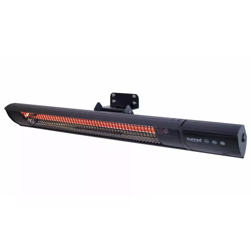Promiennik podczerwieni SUNRED RD-DARK-20, 2000 W, do montażu na ścianie, IP55, czarny