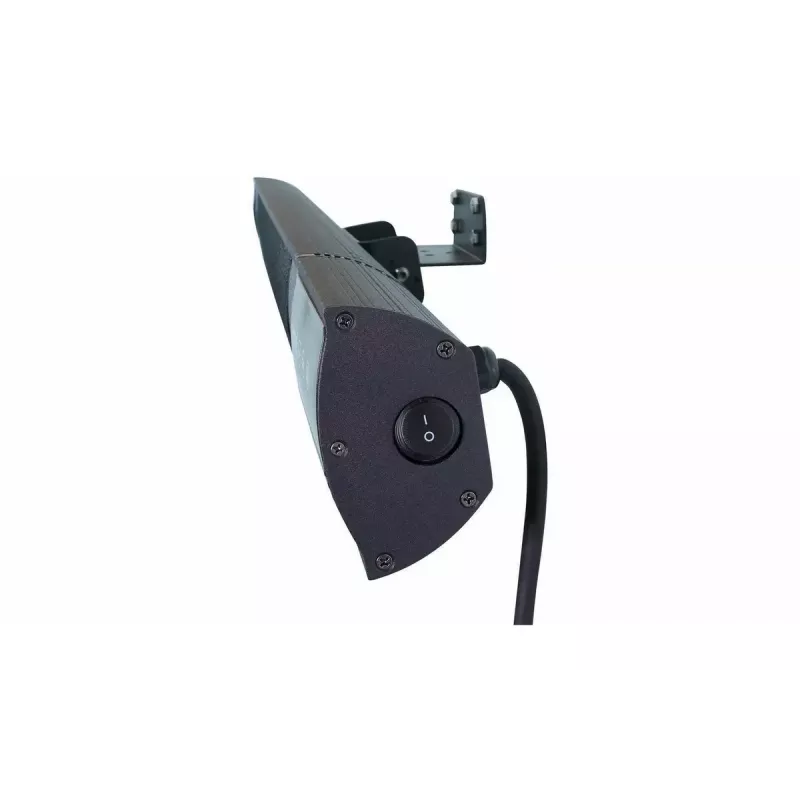 Promiennik podczerwieni SUNRED RD-DARK-20, 2000 W, do montażu na ścianie, IP55, czarny