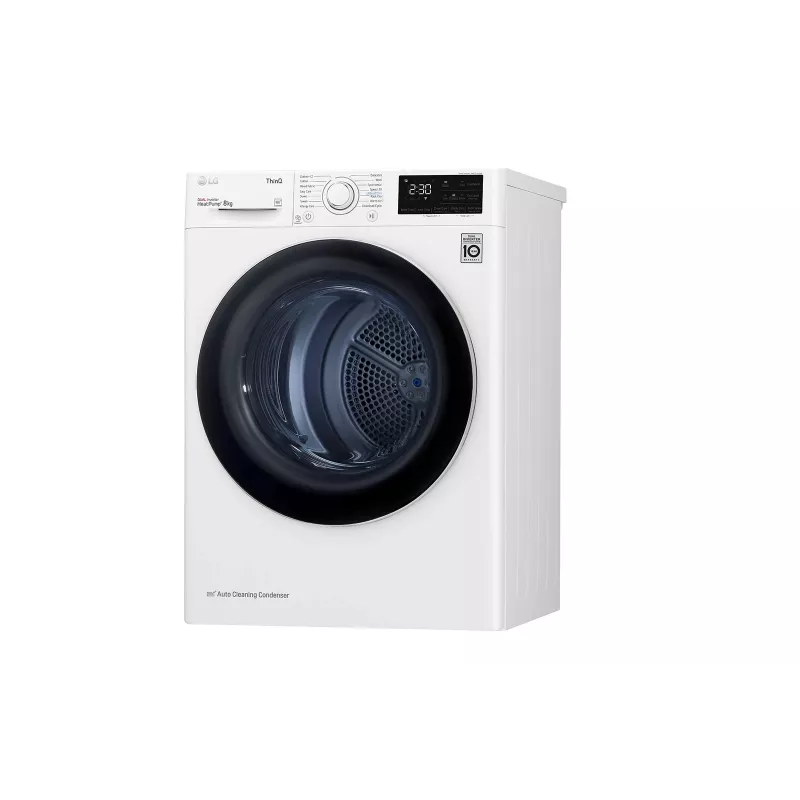 Suszarka do ubrań LG RH80V3AV6N Wolnostojąca Ładowana od przodu 8 kg Biała
