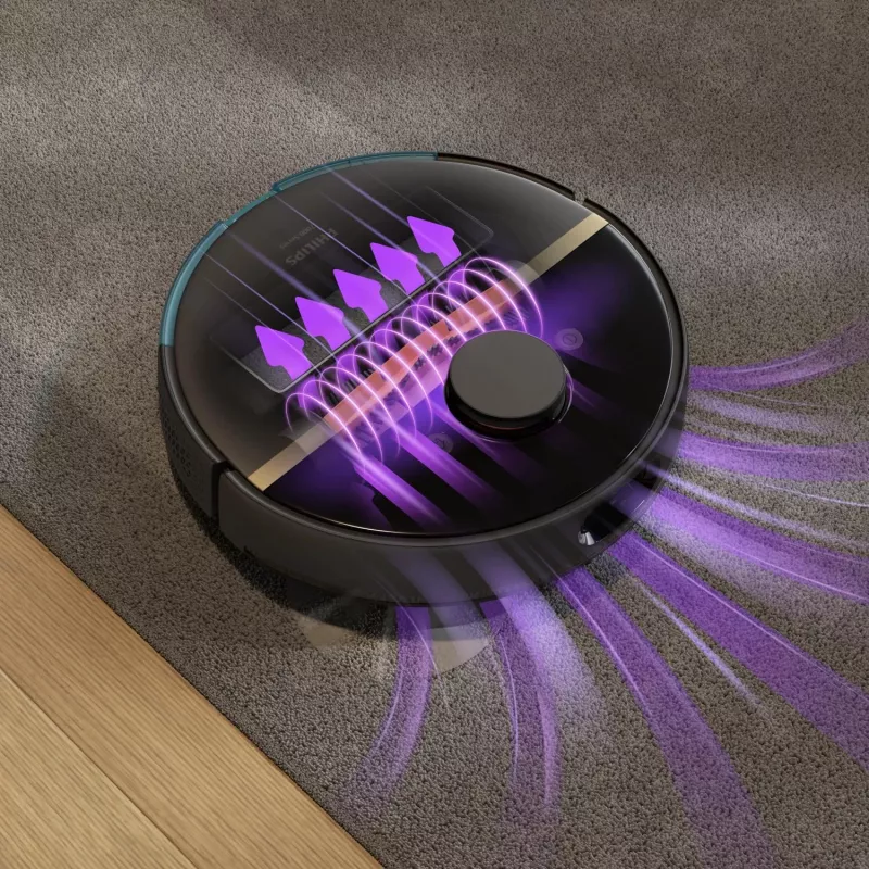 Philips 7000 series XU7000/01 robot vacuum 0.26 L Gold