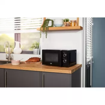Beko MOC20100BFB Czarna Kuchenka mikrofalowa Solo Blatowa 20 L 700 W